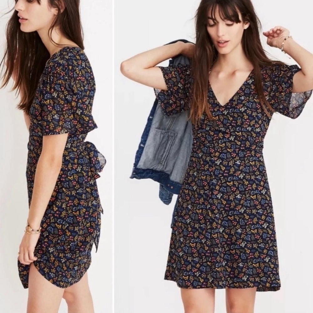 Madewell Size 00 Mini Cross Garden Dress